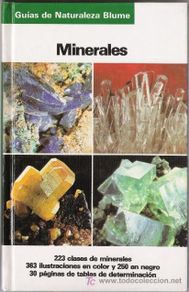Second hand books: MINERALES. GUIAS DE LA NATURALEZA BLUME. 1994. OLAF MEDENBACH.